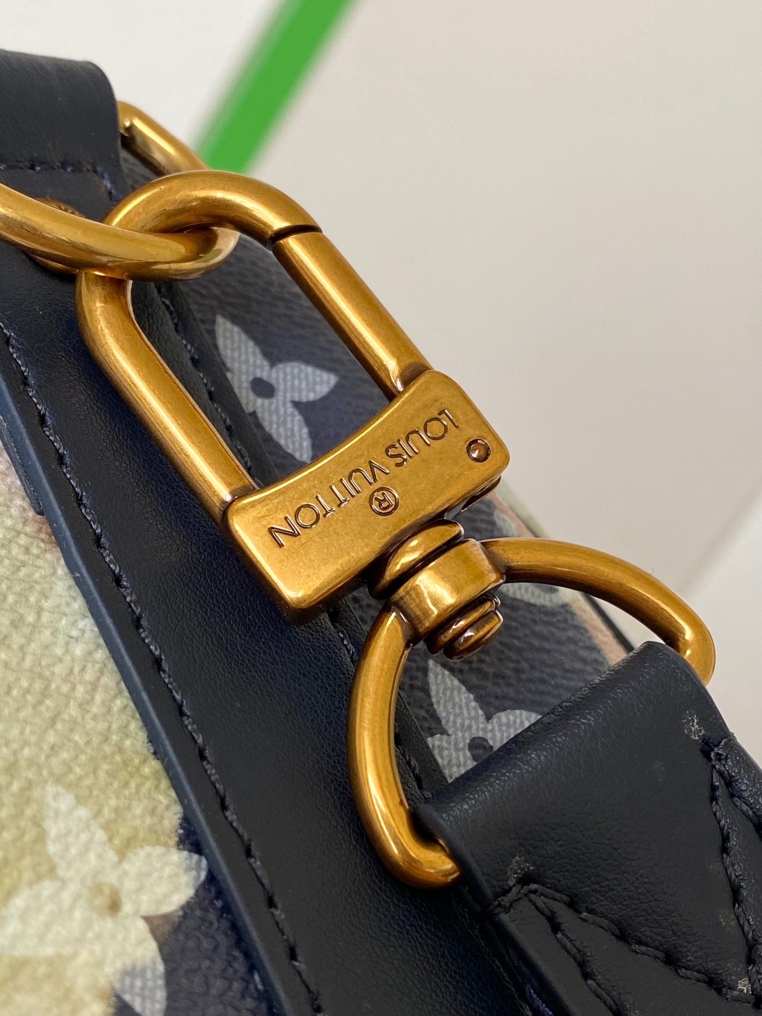 [TOP] Louis Vuitton LV M46804 Keepall XS Handbag - 21x12x9CM - Dark Blue