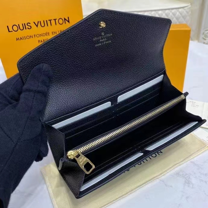 [TOP] Louis Vuitton LV Sarah Empreinte Wallet 19cm - 6 Colors