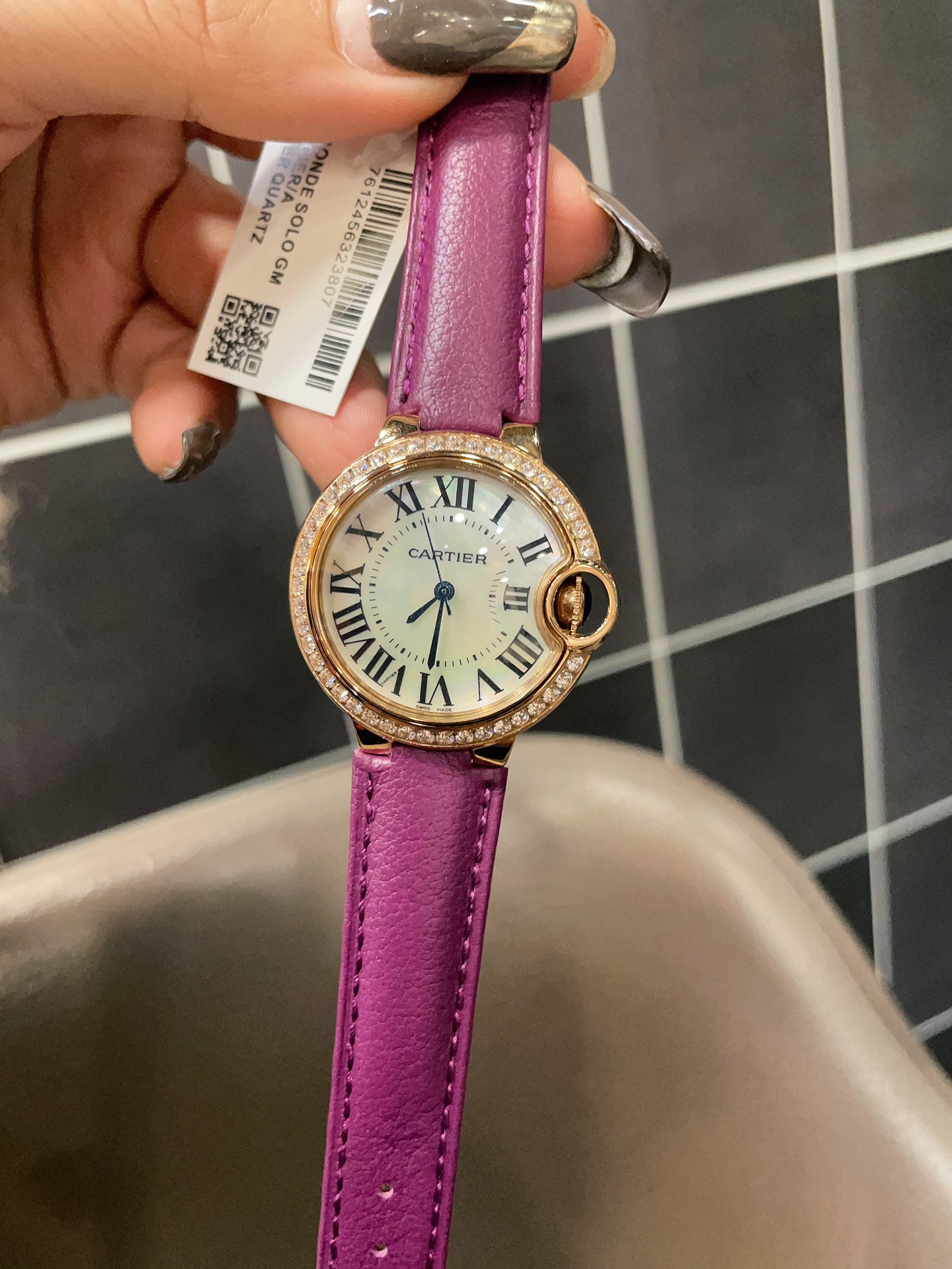 [TOP] Cartier Ruiji Fisheye Glass Watch 33mm