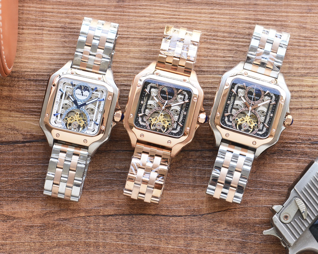 [TOP] Cartier Exclusive First Release Fine Men’s  Watch - 3 Colors