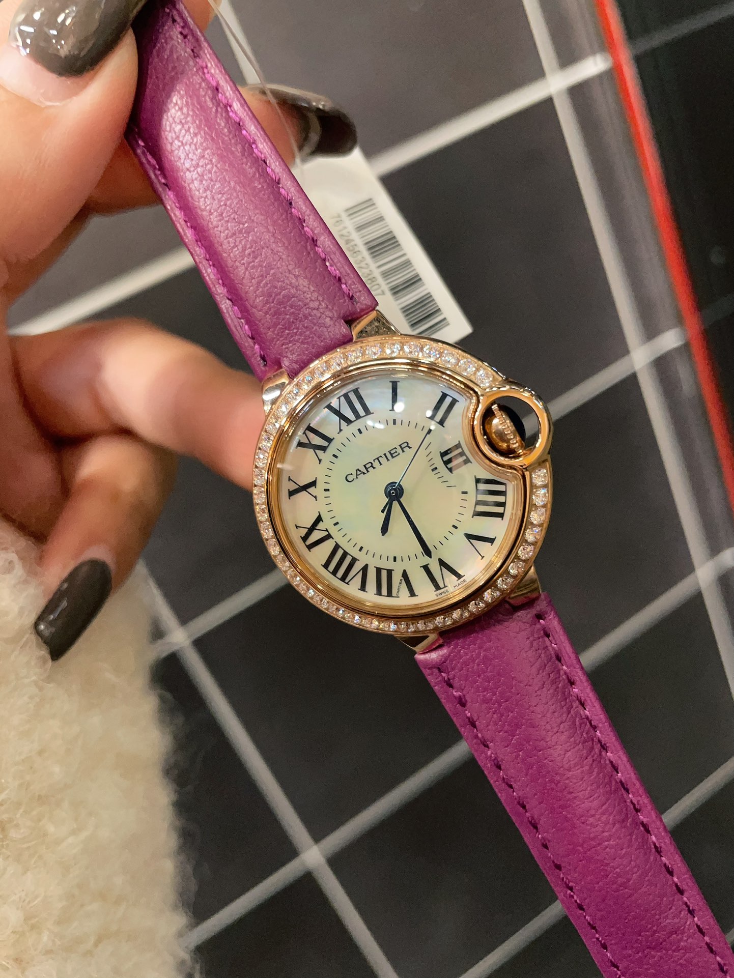 [TOP] Cartier Ruiji Fisheye Glass Watch 33mm