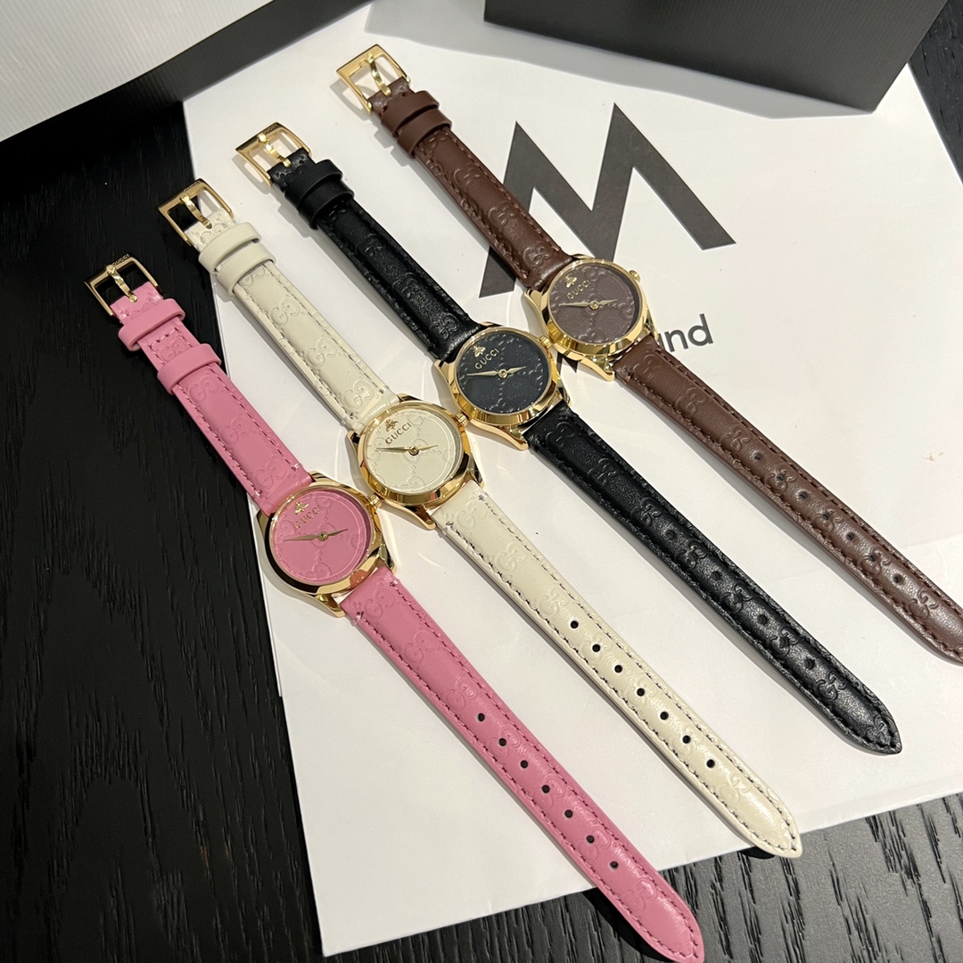 [TOP] GUCCI Small Little Bee Ladies Watch 27mm