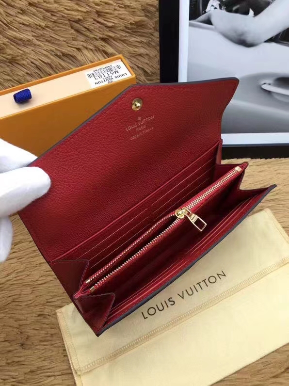 [TOP] Louis Vuitton LV Sarah Empreinte Wallet 19cm - 6 Colors