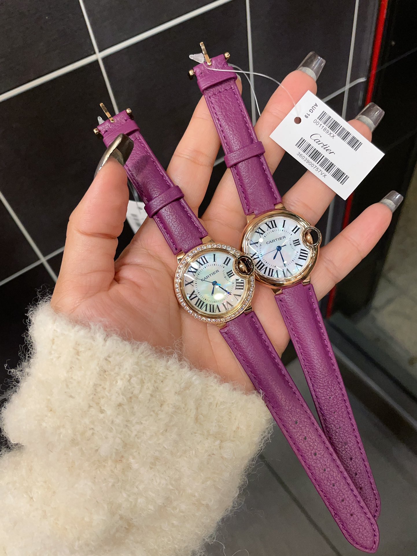 [TOP] Cartier Ruiji Fisheye Glass Watch 33mm