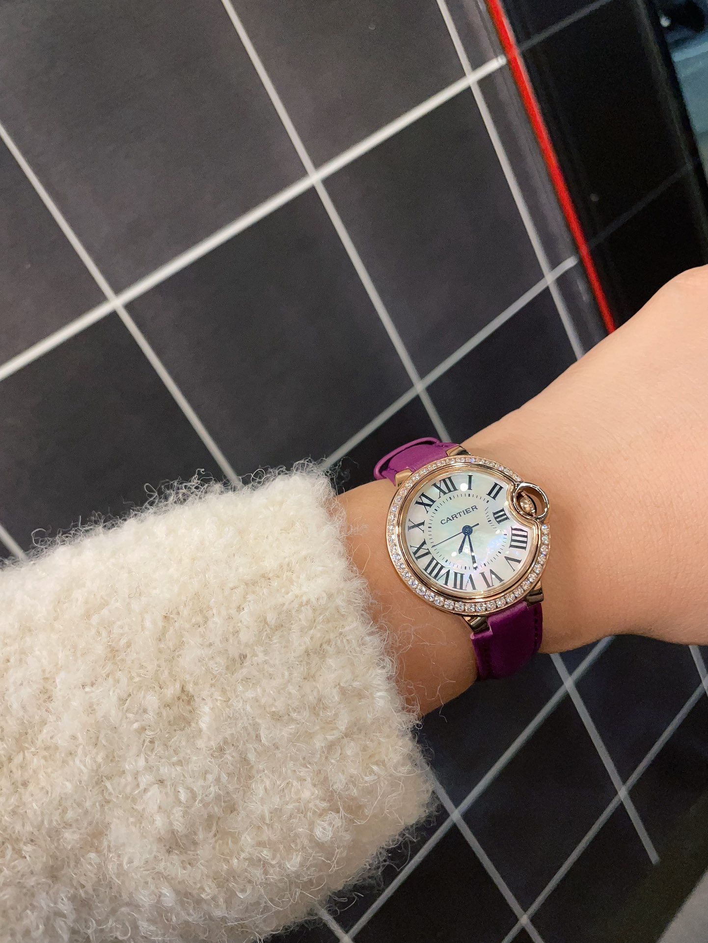 [TOP] Cartier Ruiji Fisheye Glass Watch 33mm