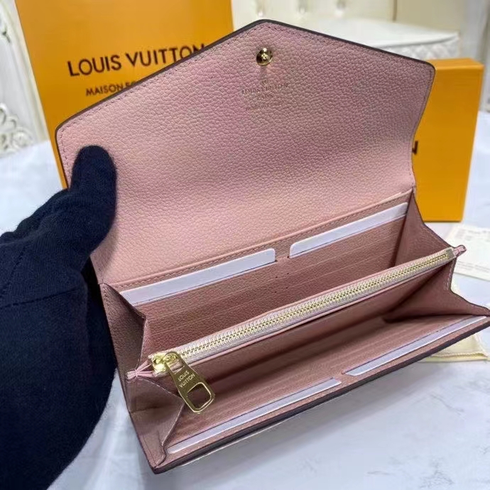 [TOP] Louis Vuitton LV Sarah Empreinte Wallet 19cm - 6 Colors