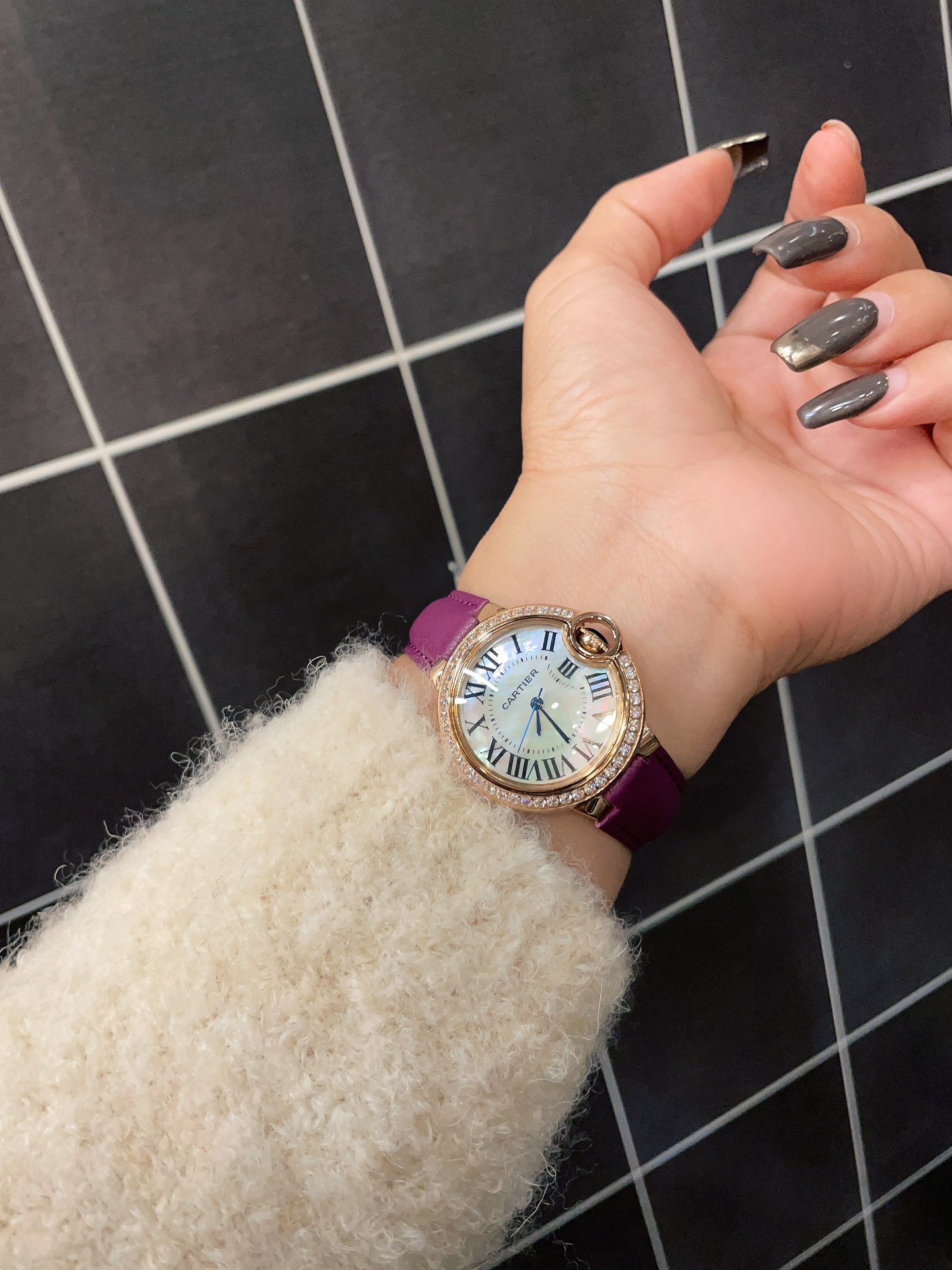 [TOP] Cartier Ruiji Fisheye Glass Watch 33mm