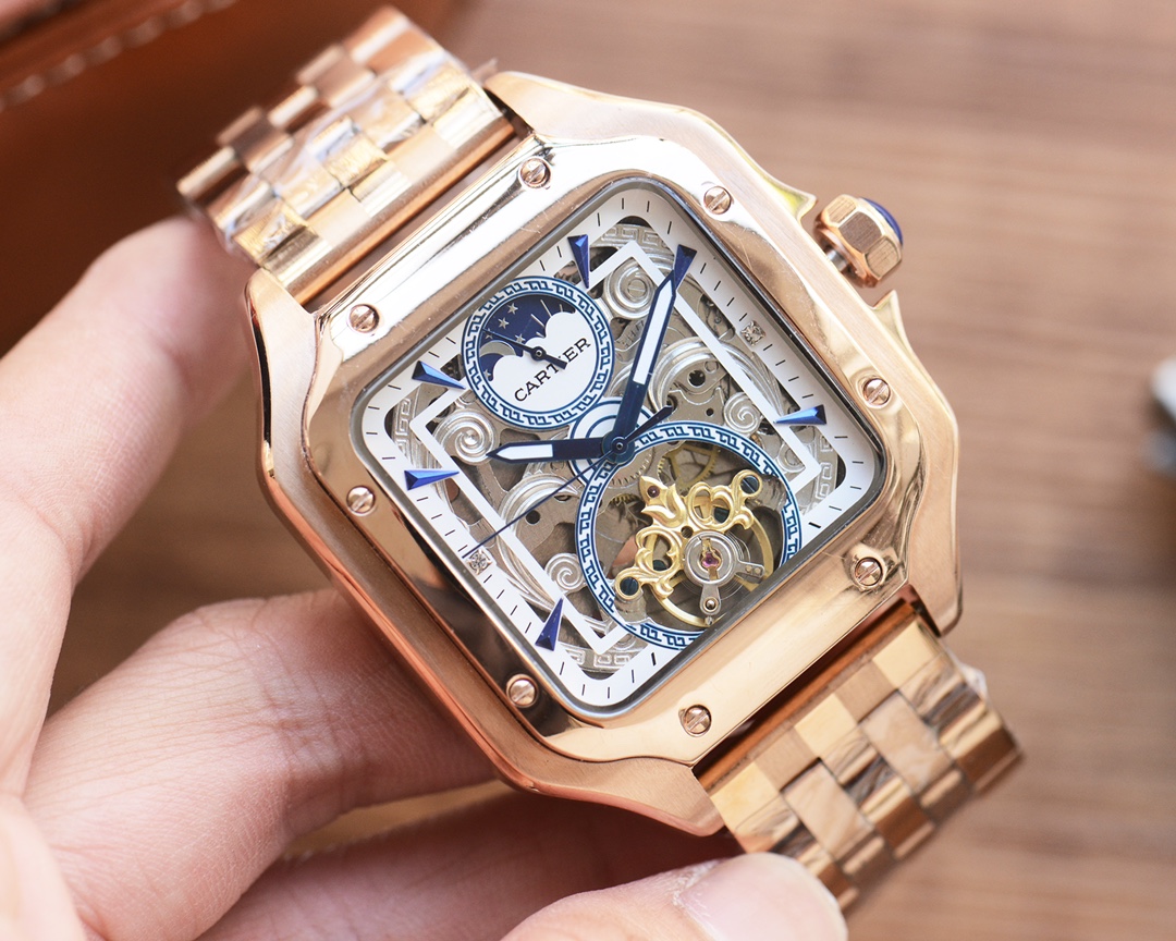 [TOP] Cartier Exclusive First Release Fine Men’s  Watch - 3 Colors