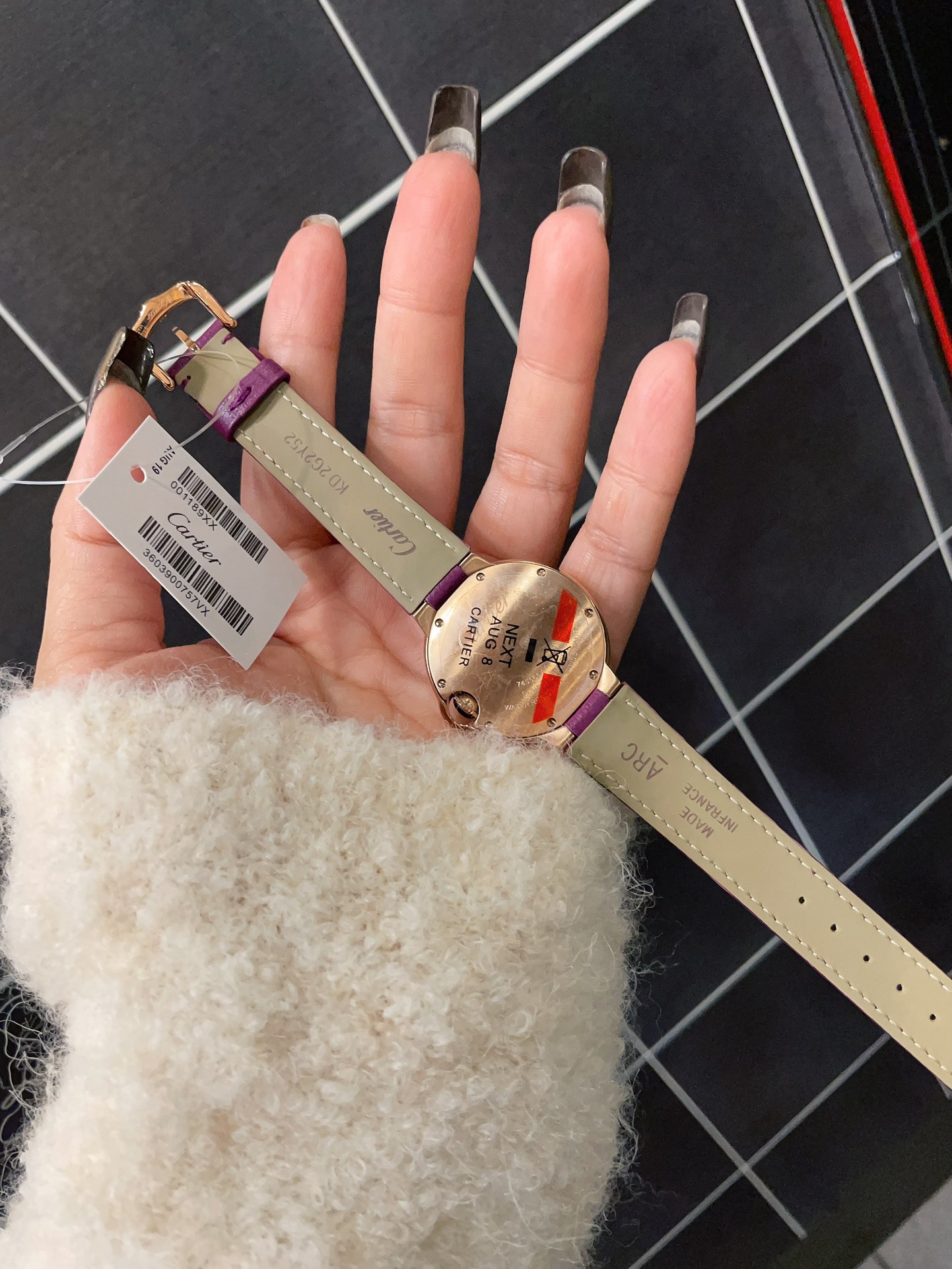 [TOP] Cartier Ruiji Fisheye Glass Watch 33mm