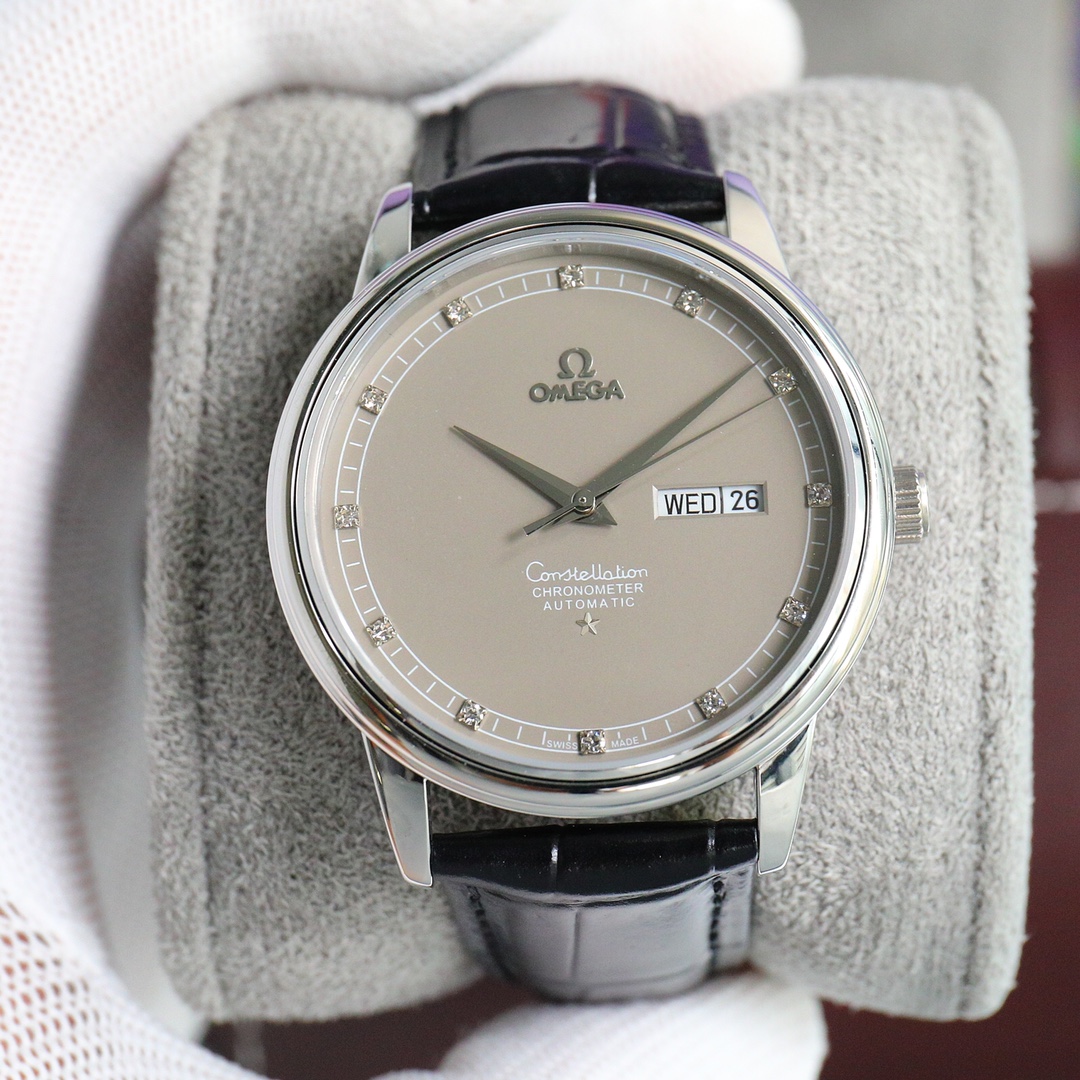 [TOP] OMEGA Omega Men's Automatic Mechanical Movement Watch - 40mm