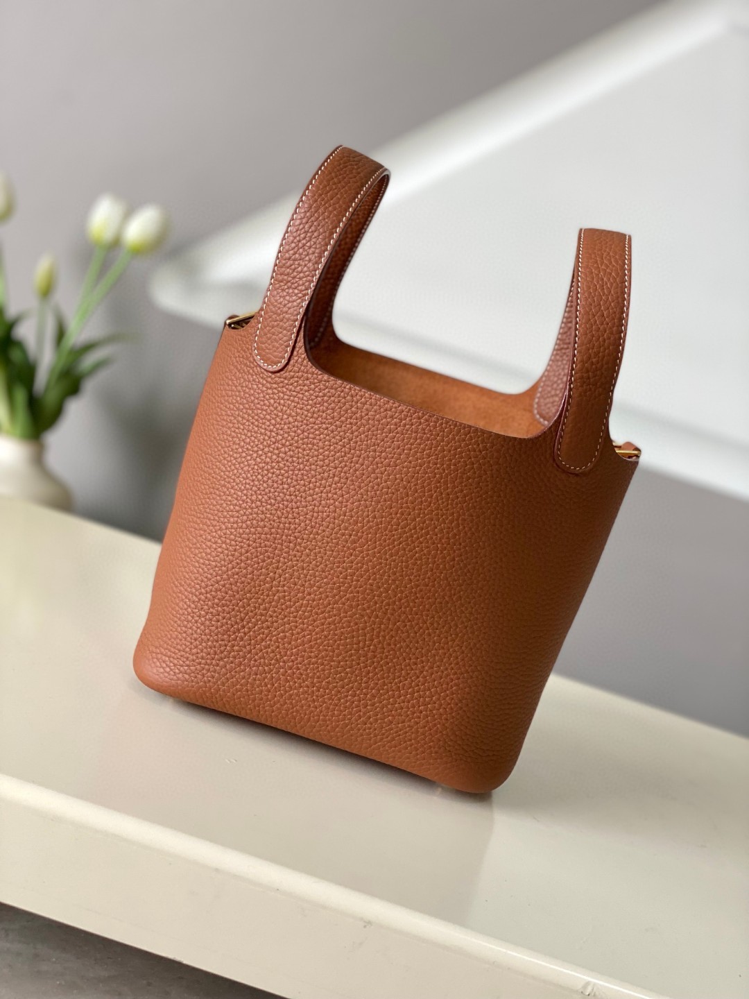 [TOP] HERMES Picotin Lock Bag TC Leather - 18cm - 3 Colour - GHW