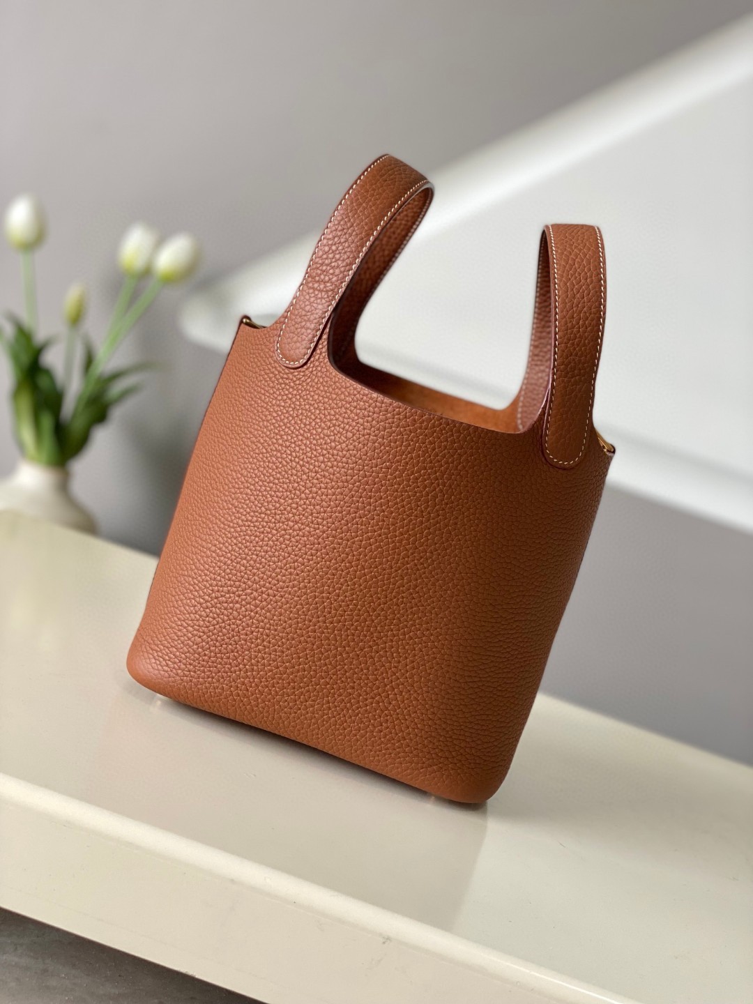 [TOP] HERMES Picotin Lock Bag TC Leather - 18cm - 3 Colour - GHW