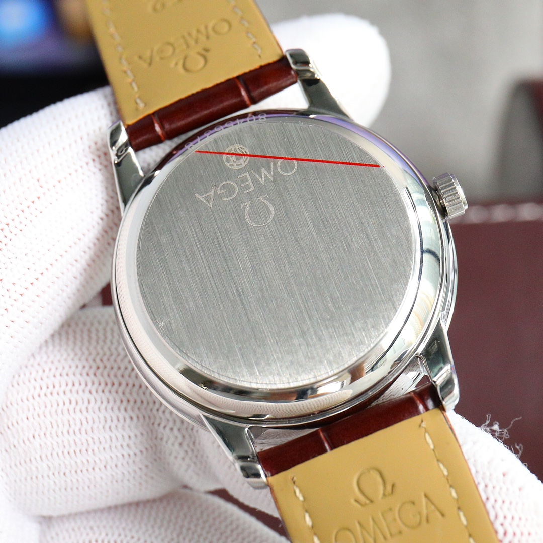 [TOP] OMEGA Omega Men's Automatic Mechanical Movement Watch - 40mm