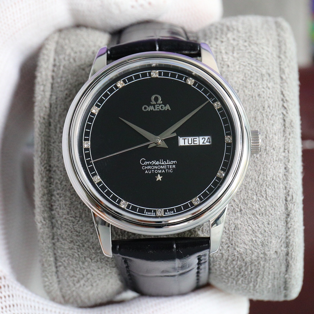 [TOP] OMEGA Omega Men's Automatic Mechanical Movement Watch - 40mm