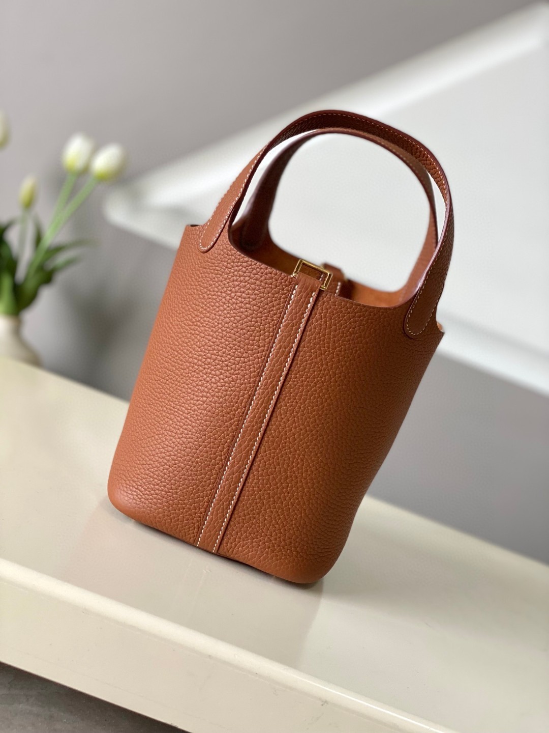 [TOP] HERMES Picotin Lock Bag TC Leather - 18cm - 3 Colour - GHW