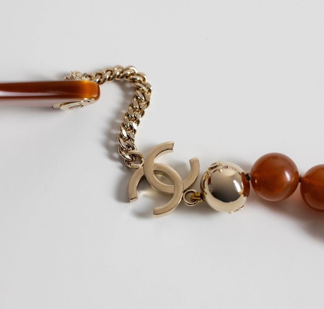 [TOP] CHANEL  Glasses - Warm Brown