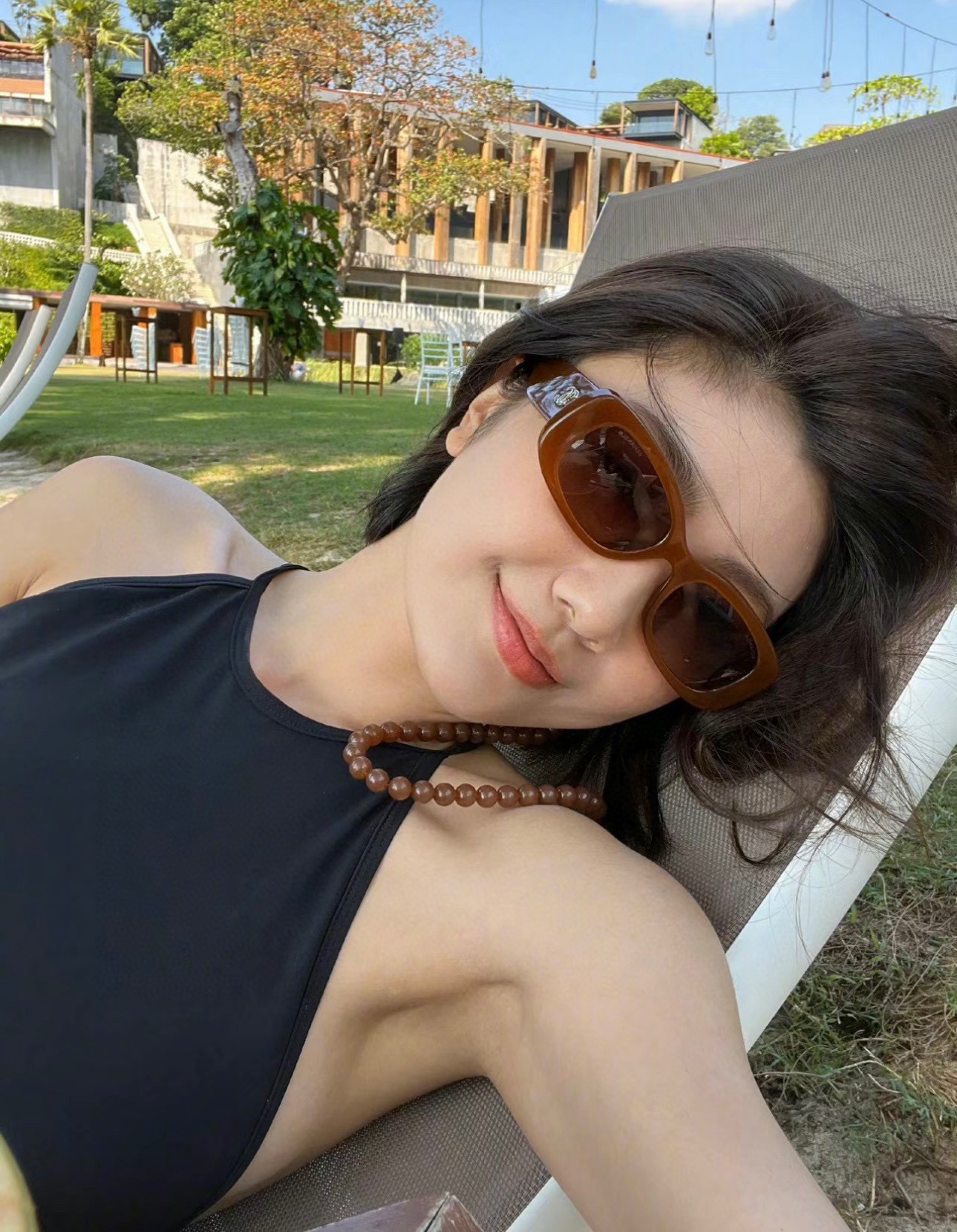 [TOP] CHANEL  Glasses - Warm Brown