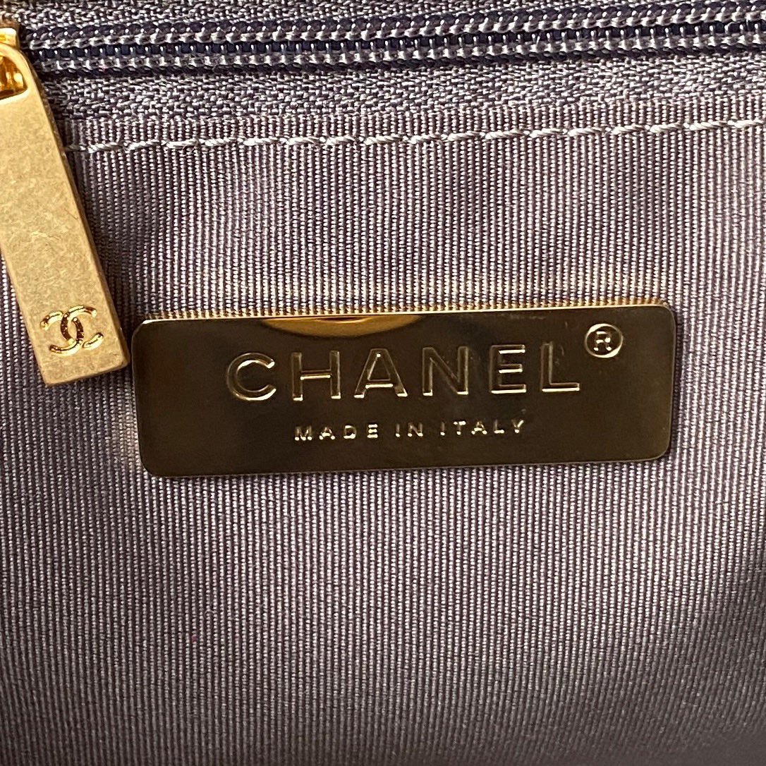 [TOP] CHANEL Classics Backpack - 26X22X16cm - GHW&SHW - Grey