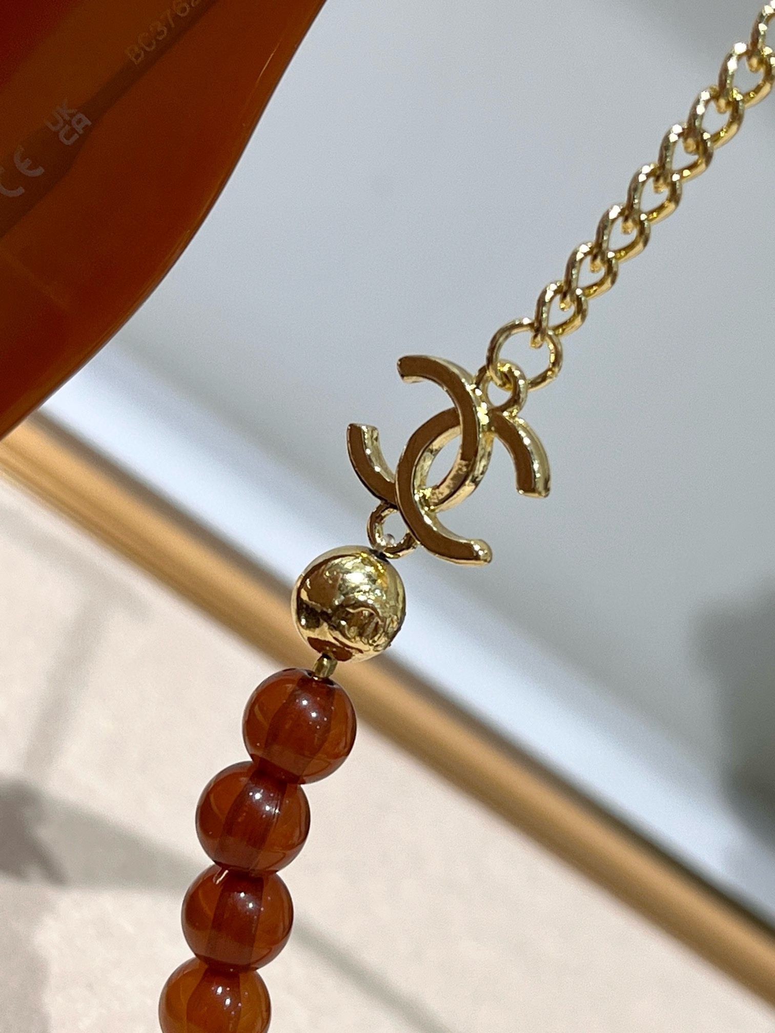 [TOP] CHANEL  Glasses - Warm Brown