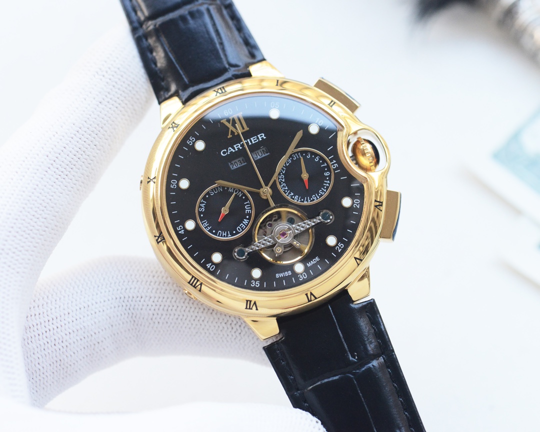 [TOP] Cartier Men's watch Stainless Steel L Watch 42mm - 6 Colors