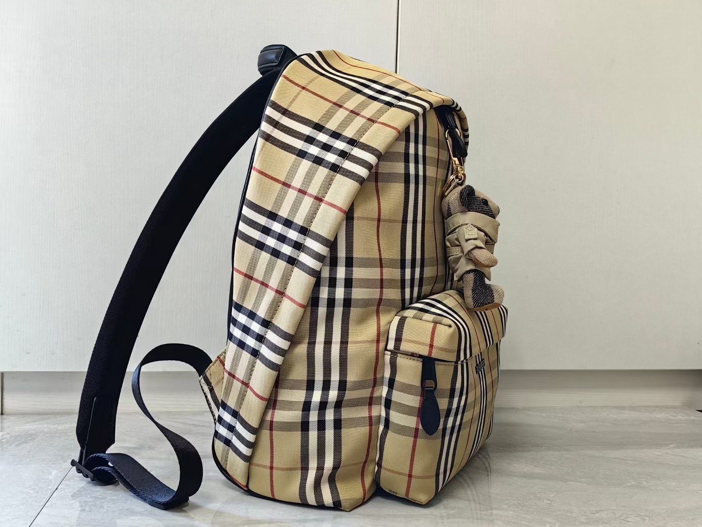 [TOP] BURBERRY Backpack 30.5x14.5x42.5cm - Beige
