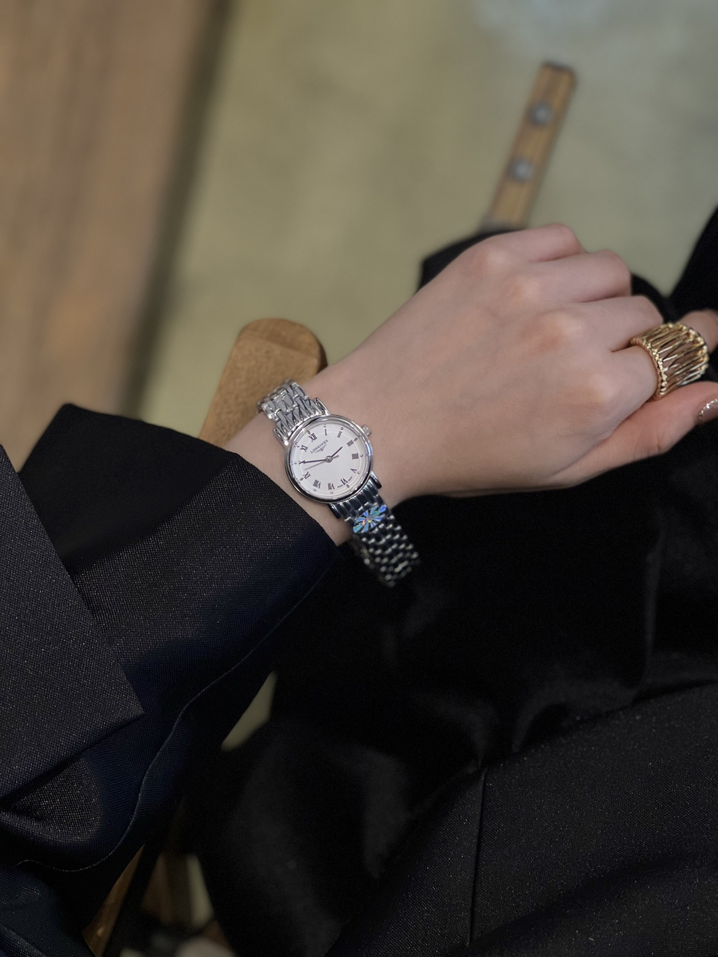 [TOP] LONGINES Medieval romance small gold  Watch 26mm