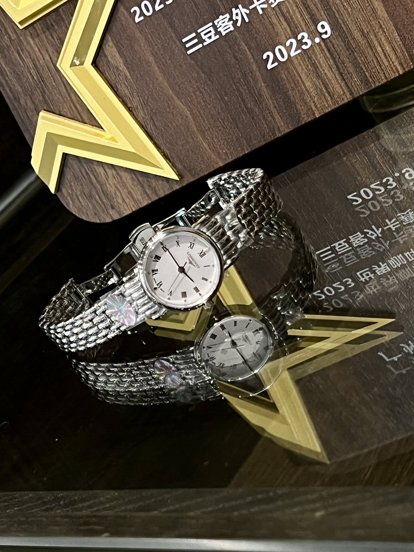 [TOP] LONGINES Medieval romance small gold  Watch 26mm