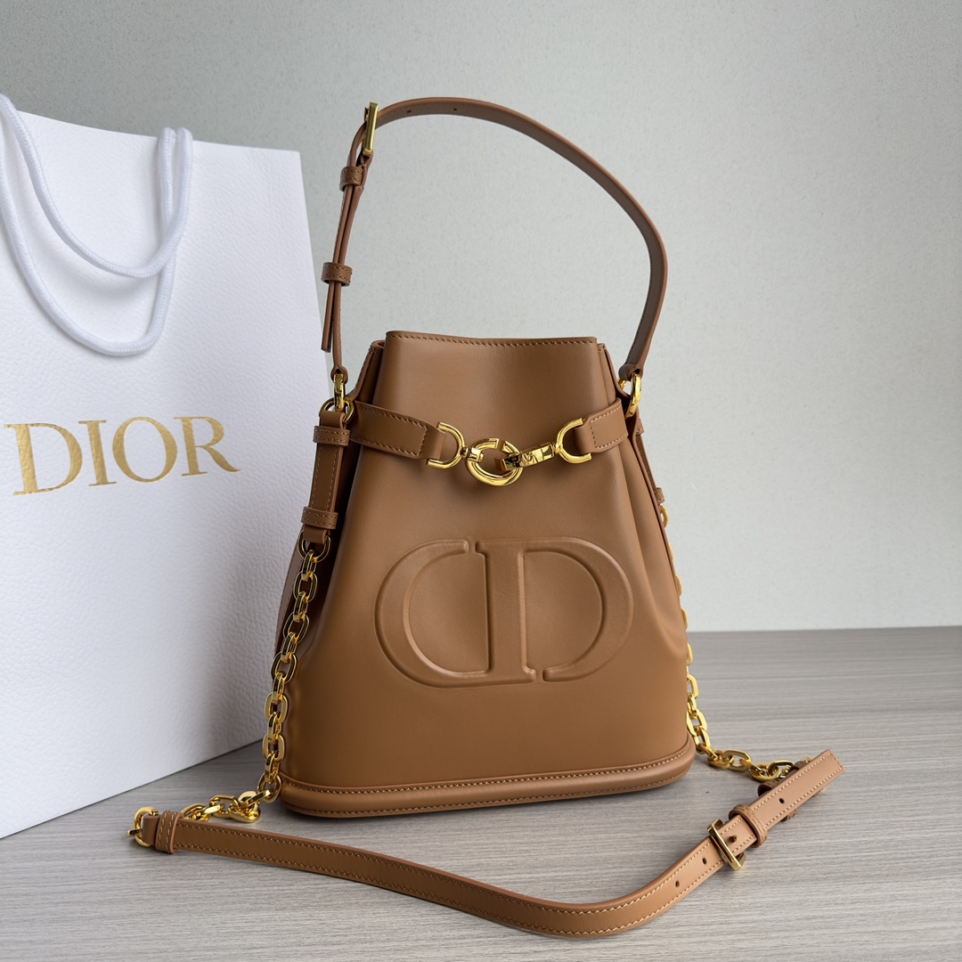 [TOP] Christian Dior Classic Large Bucket Bag - 24*10*24.5cm - 4 Colors