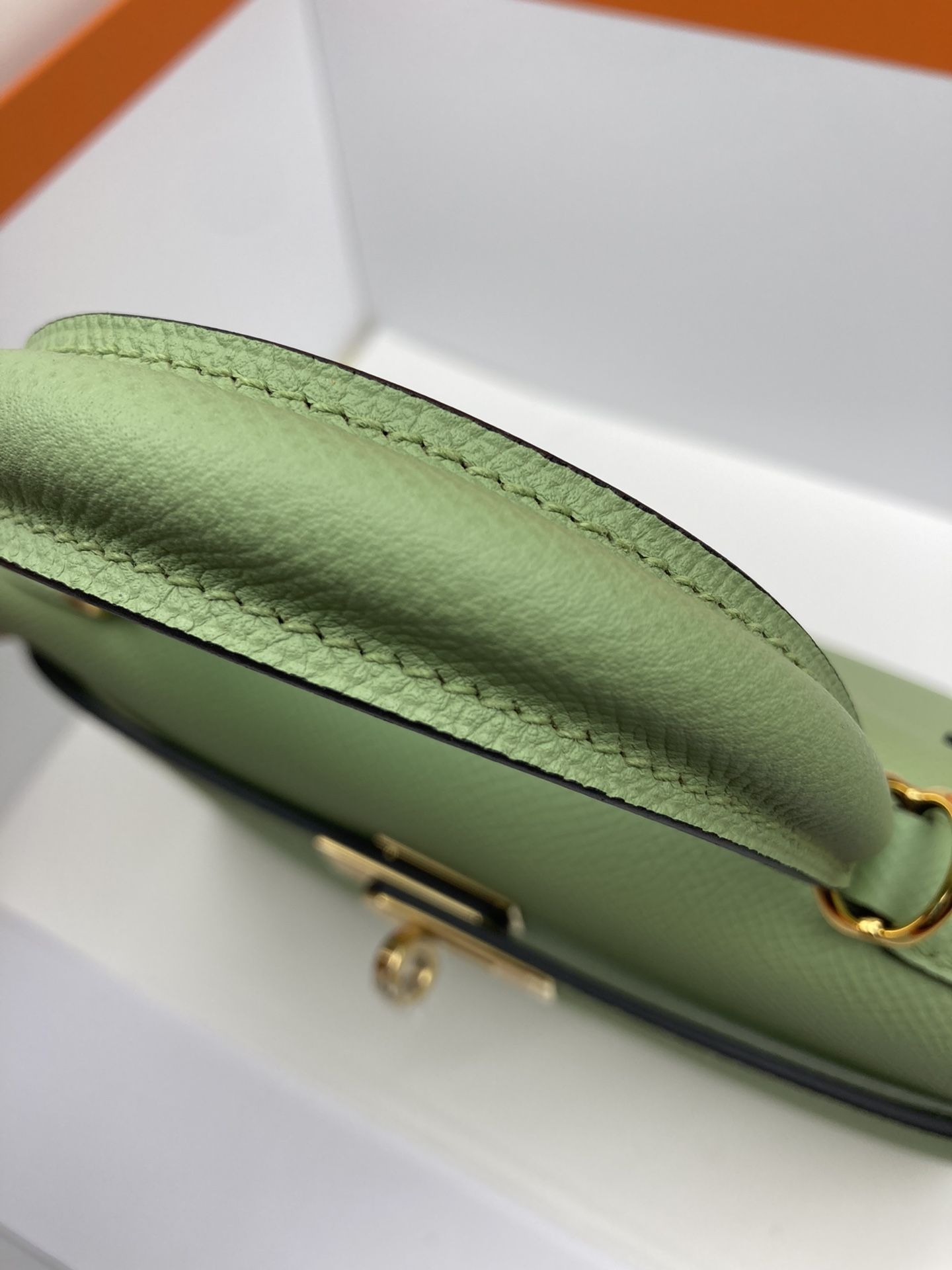 [TOP] HERMES Kelly Epsom Leather 25cm - Green - SHW&GHW
