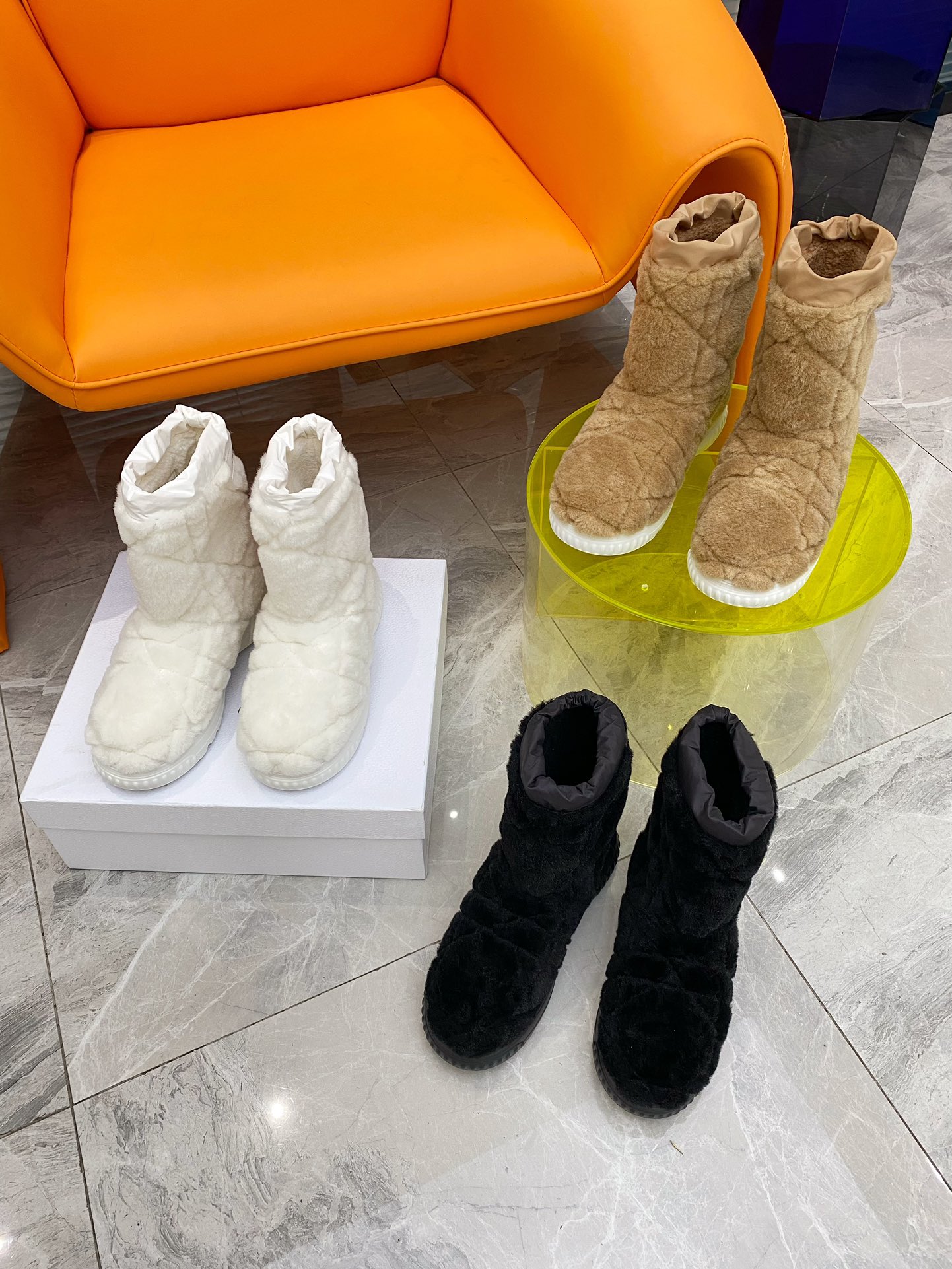 [TOP] Christian Dior Wool Snow Boots - 3 Colors