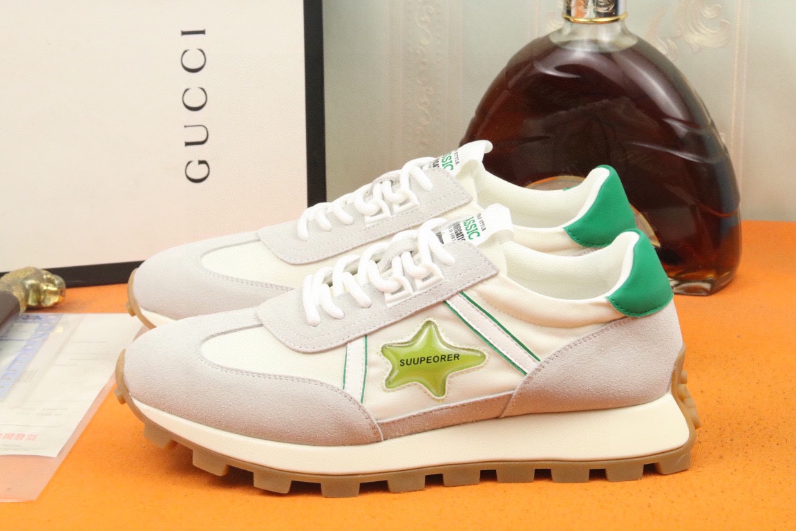 [TOP] GUCCI Men's Casual Fashion Shoes