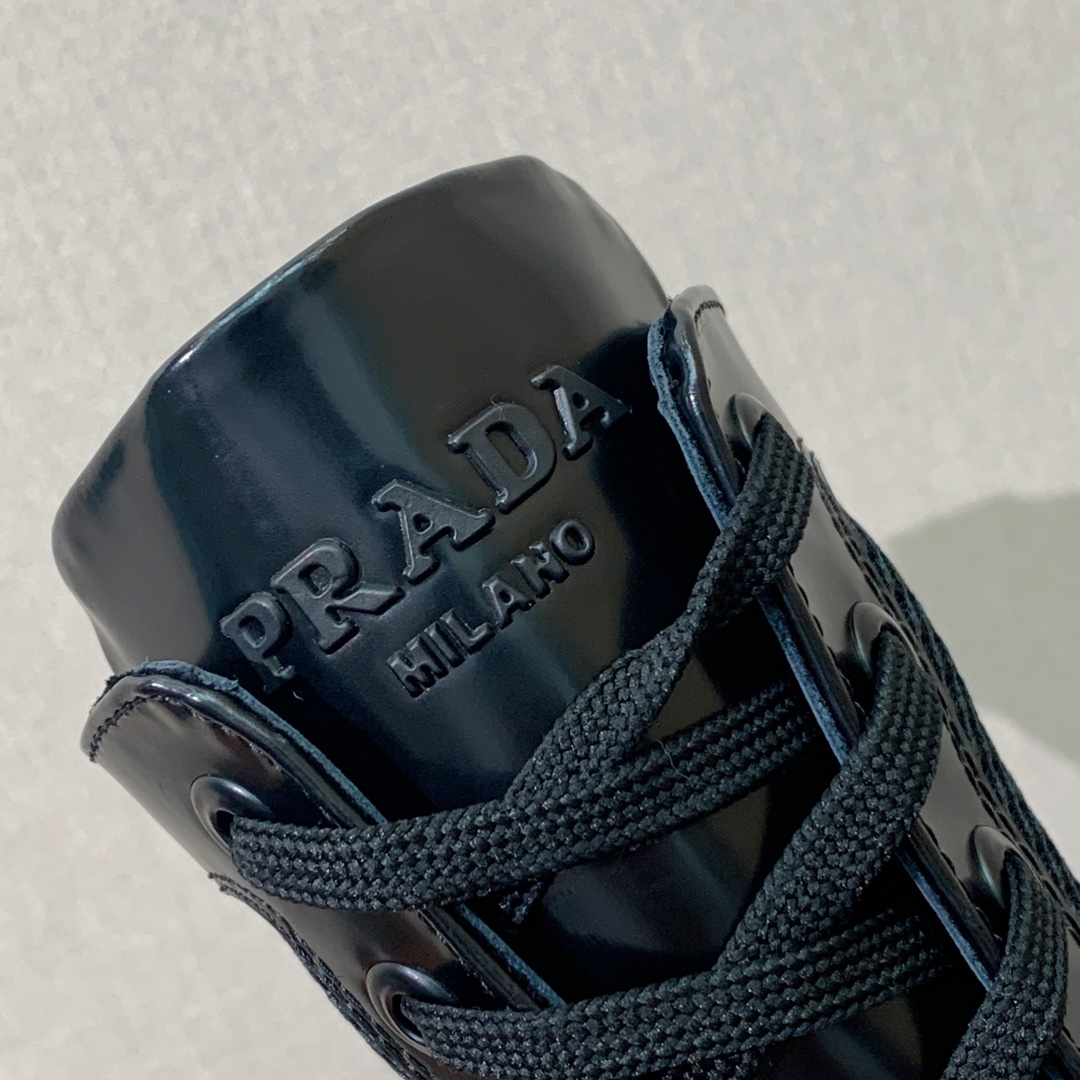 [TOP] PRADA Long Mesh Boots - Black - 2 Styles