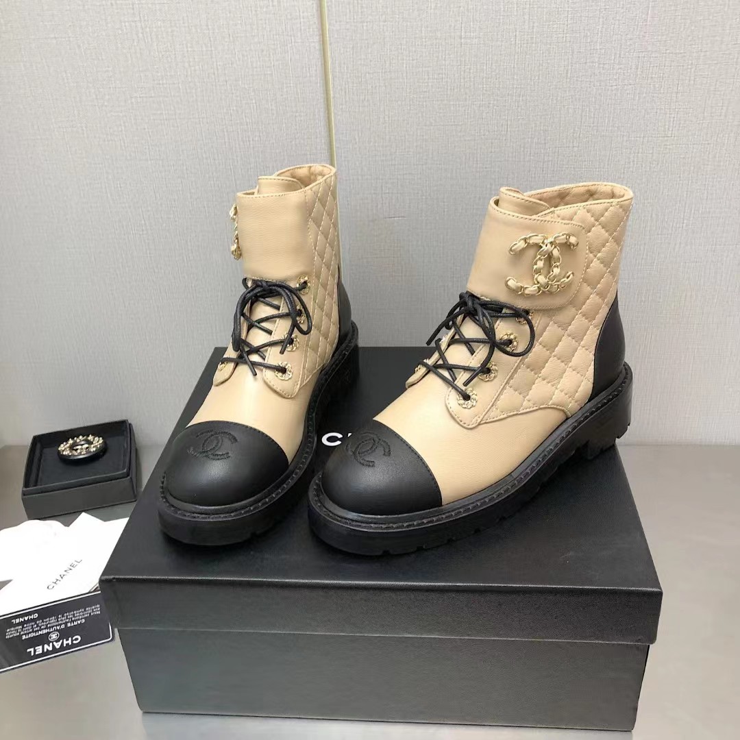[TOP] CHANEL  Short Boots