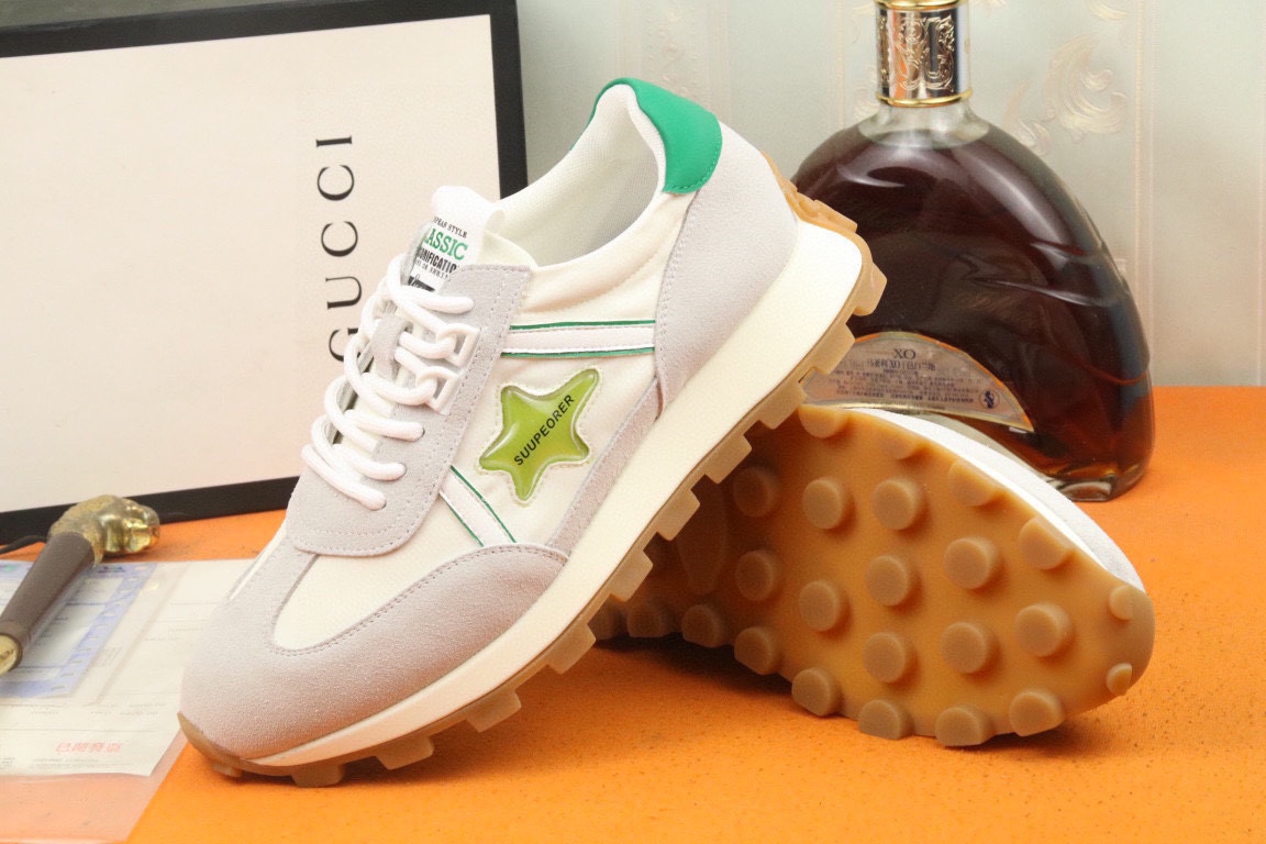 [TOP] GUCCI Men's Casual Fashion Shoes