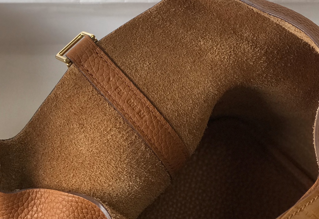 [TOP] HERMES TC Leather With Imitation Crocodile Bag  18cm/22cm - Gold&GHW