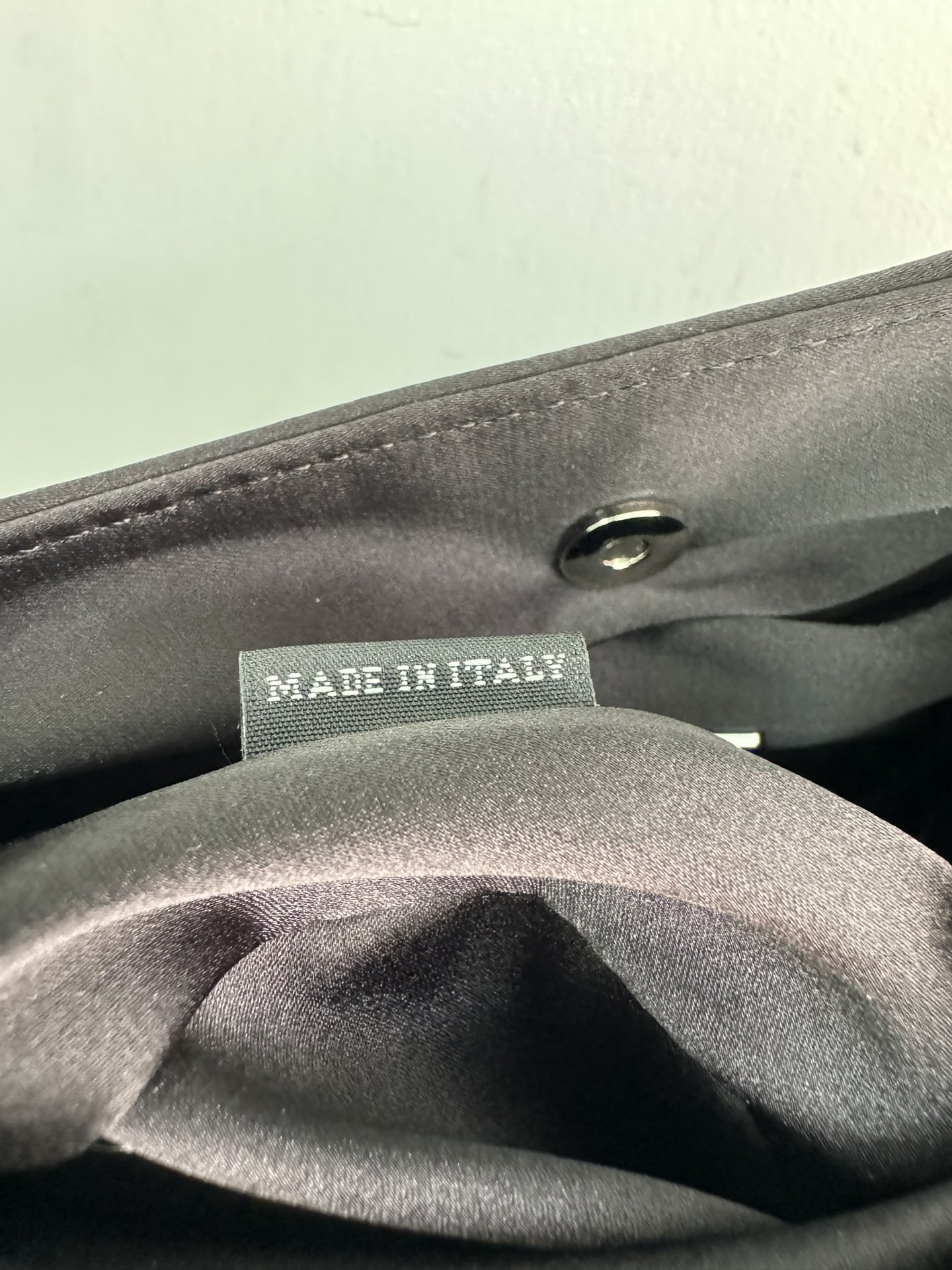 [TOP] PRADA Cleo Armpit Bag with Gypsophila Satin 22x18.5x4.5cm - Black