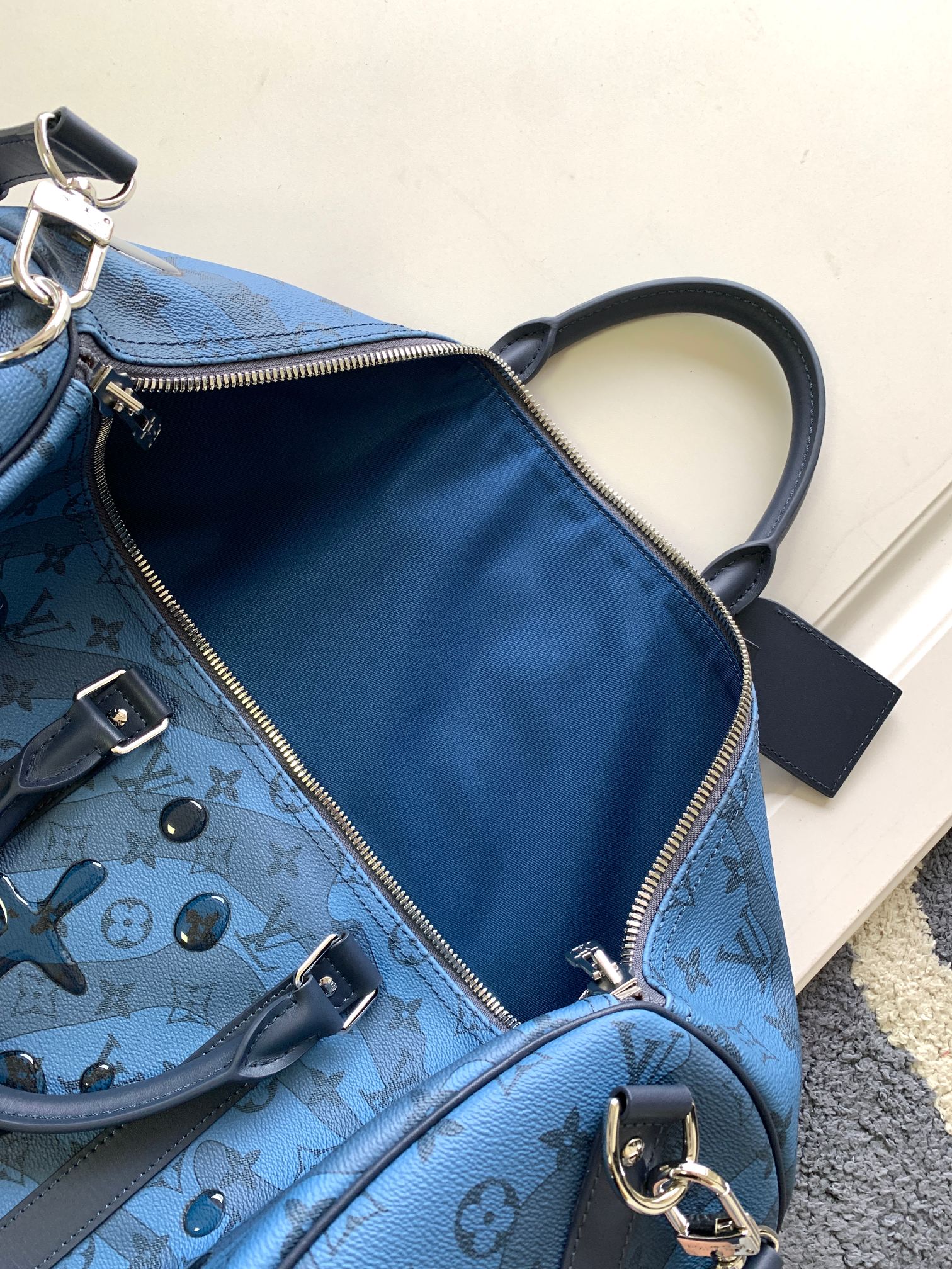 [TOP] Louis Vuitton LV Keepall Bandoulière 50 Leather Handbags - 50x29x23cm