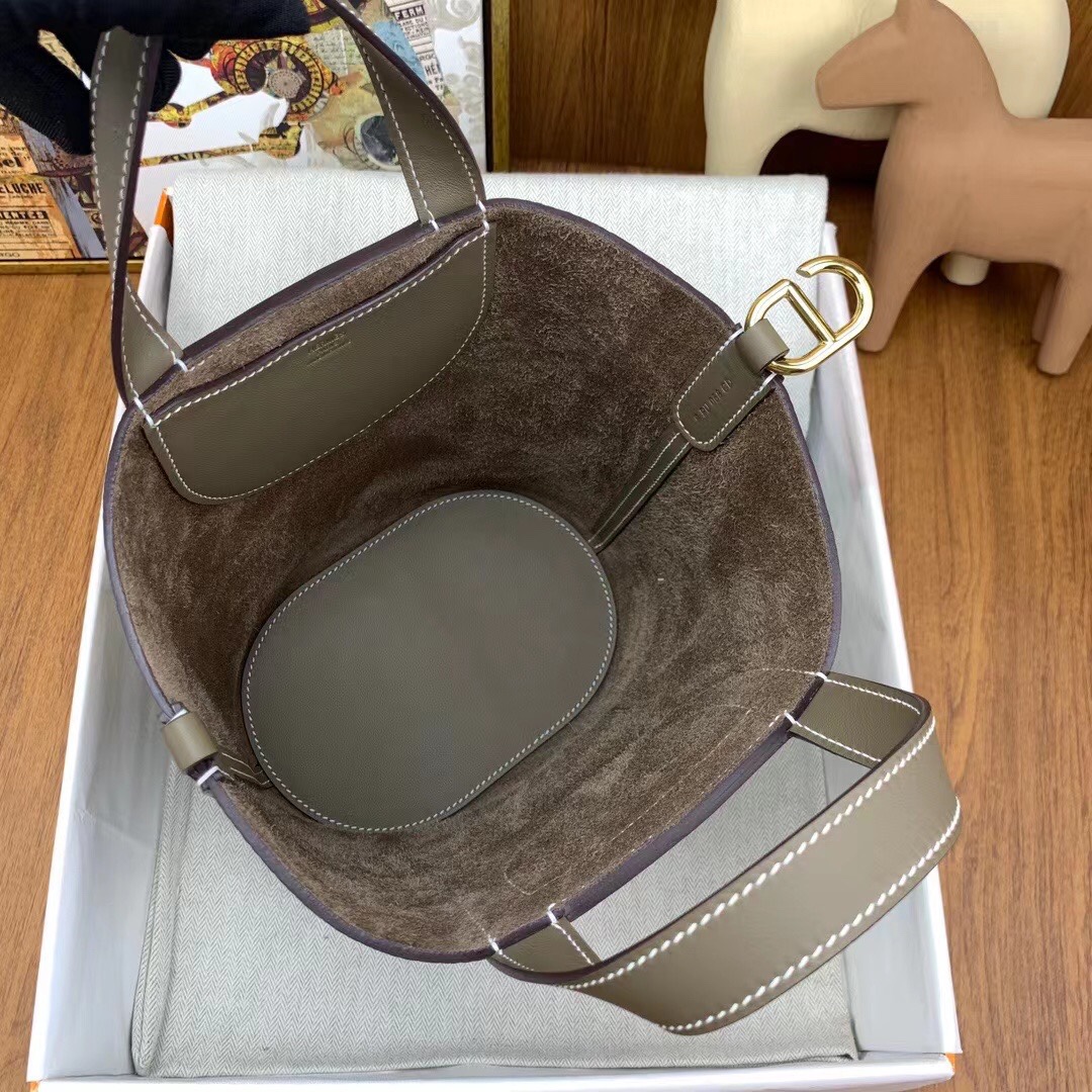 [TOP] HERMES Picotin Bag 18CM - GHW&SHW