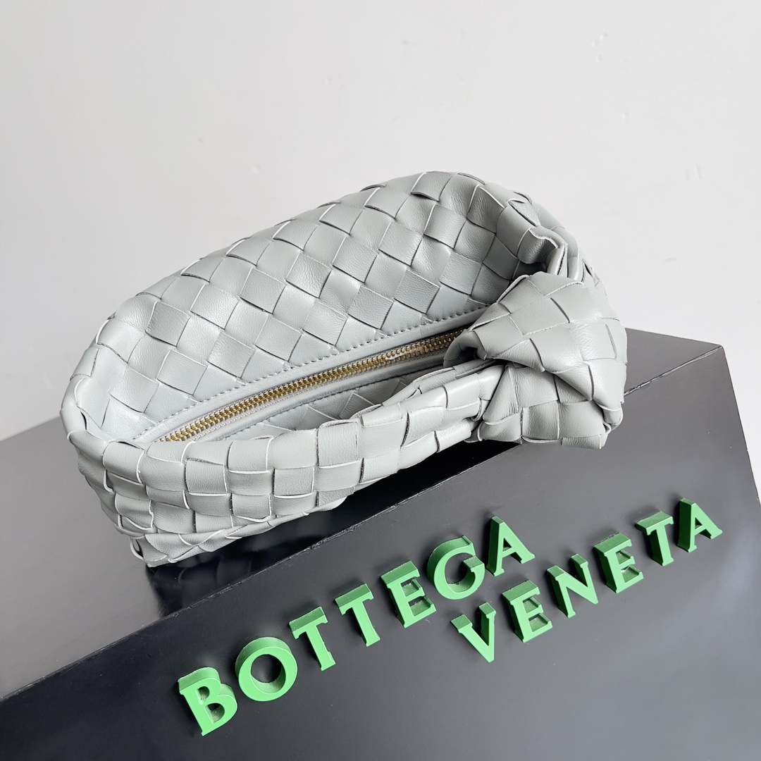 [TOP] Bottega Veneta BV Jodie Bag Lambskin Leather Braid 23 cm