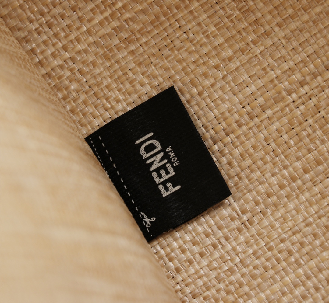 [TOP] FENDI Braid Sunshine Tote Bags 35CM/41CM - Beige