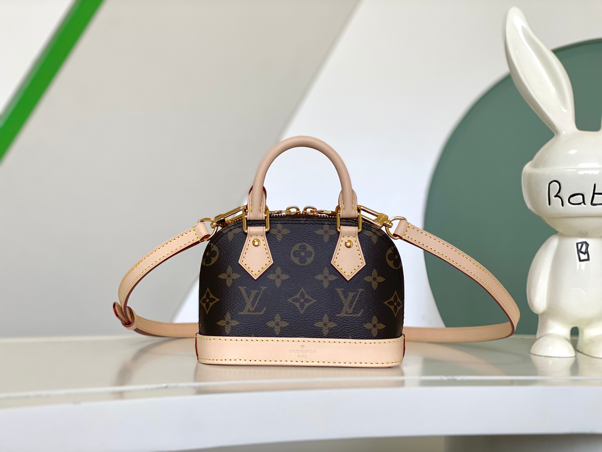 [TOP] Louis Vuitton LV New Launch Mini Nano Alma Bag - 18x12x8cm- Brown
