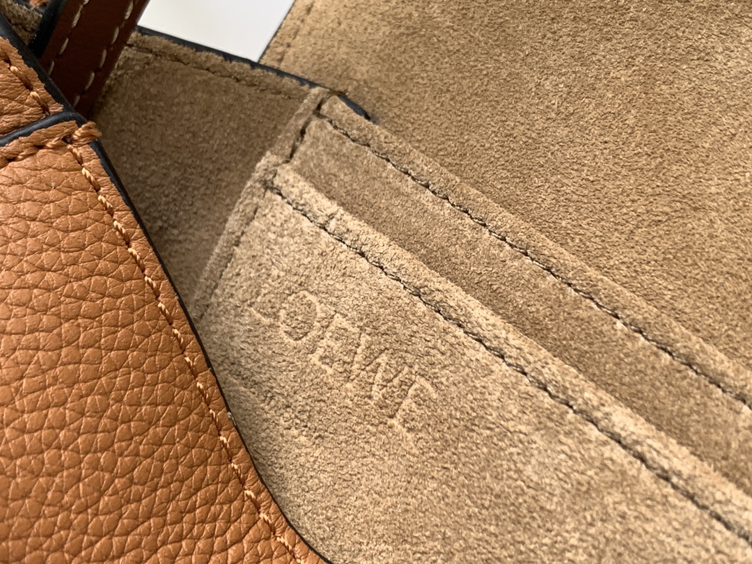 [TOP] LOEWE Gate Bag Mini 15x12.5x8cm/20*19*11.5cm  - Brown