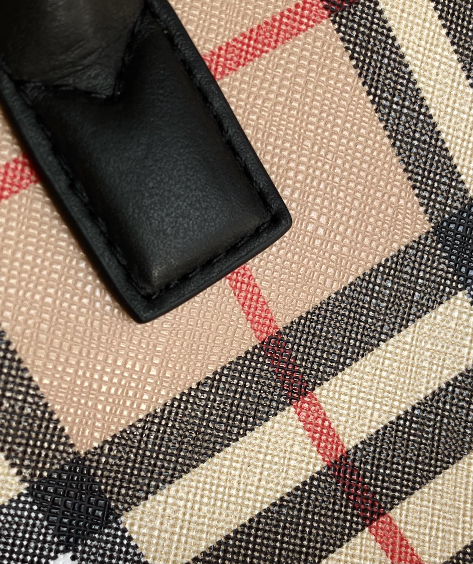 [TOP] BURBERRY Tote Bag Mini 19.5x14x6.5cm - Beige