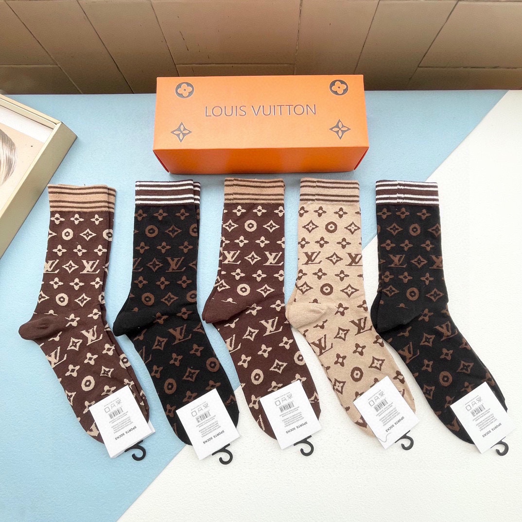 [TOP] Louis Vuitton LV LV European And American Famous Brand Stockings