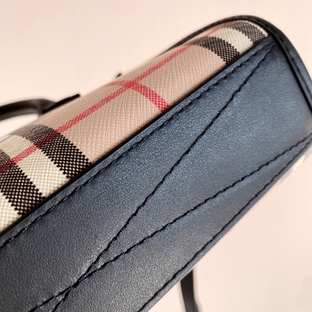 [TOP] BURBERRY Tote Bag Mini 19.5x14x6.5cm - Beige