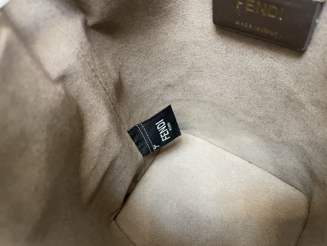 [TOP] FENDI Mon Tresor Calfskin Material Bag  - 18x12x10cm - White