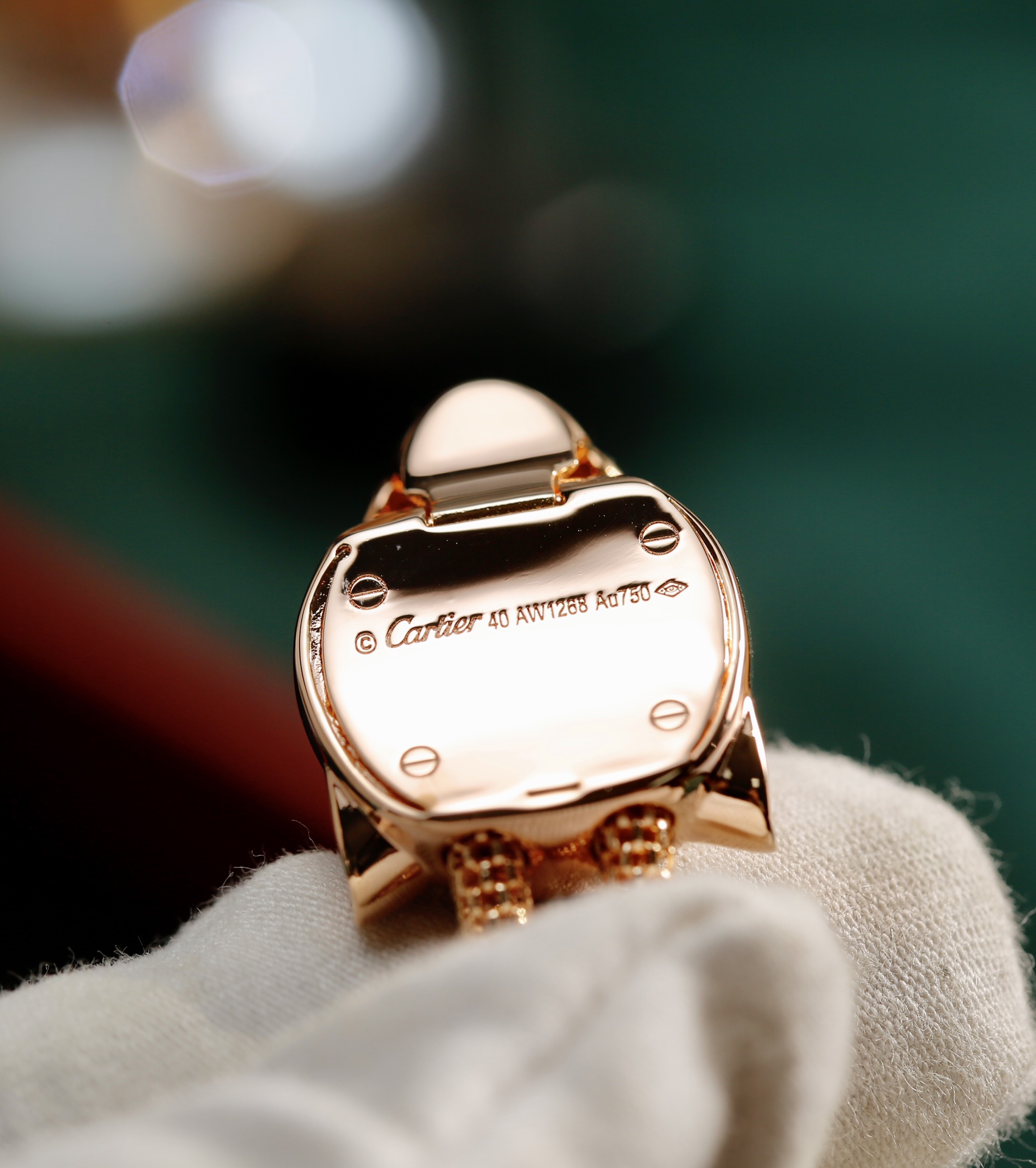 [TOP] Cartier Leopard Head Necklace - Gold