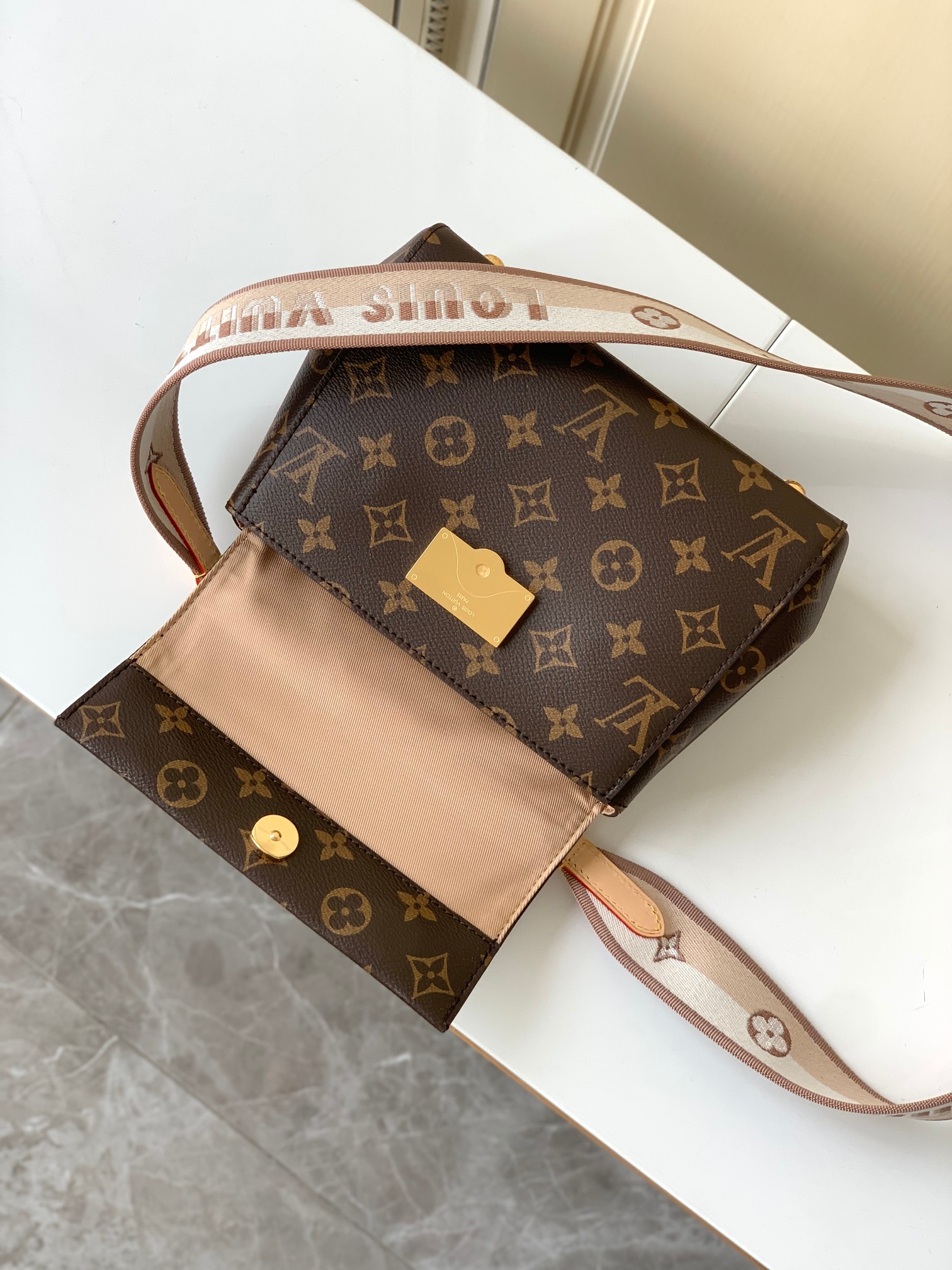 [TOP] Louis Vuitton LV Cluny Mini Handbag 20x16x7.5cm