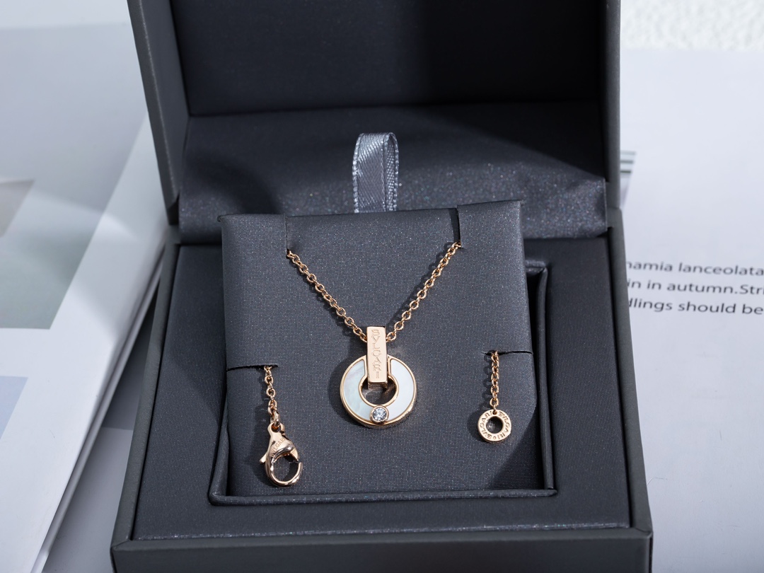 [TOP] BVLGARI Copper Coin Necklace - 2 Color