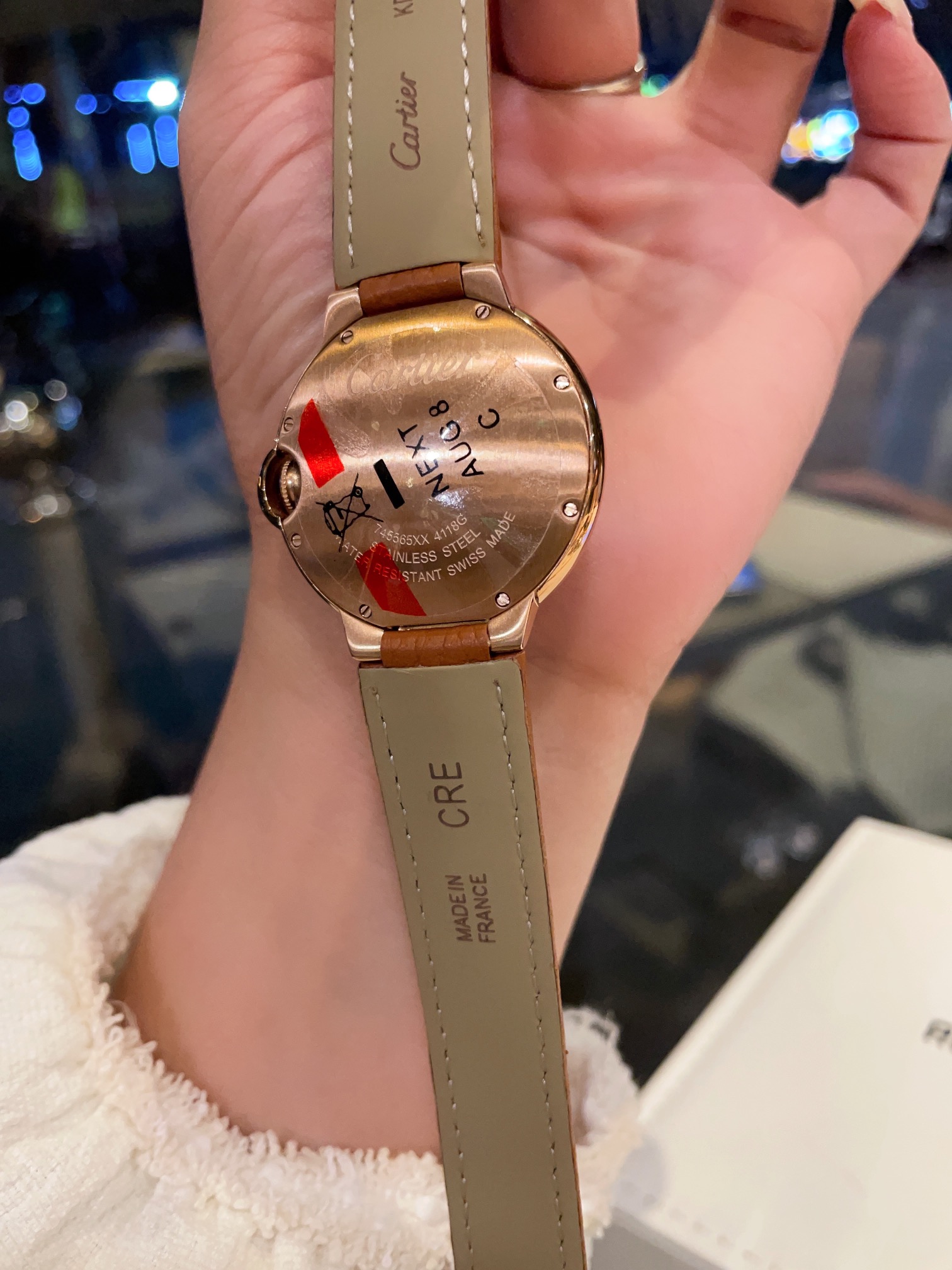 [TOP] Cartier Sheepskin Watch 36 mm